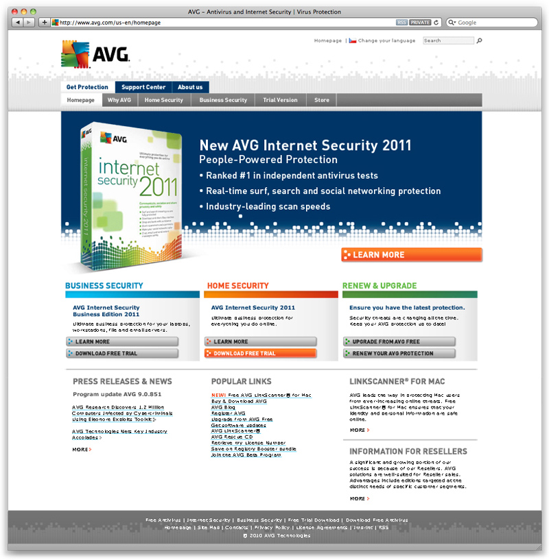 AVG Relaunch